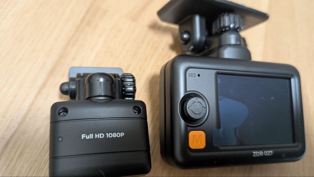 コムテック ZDR027 前後ドライブレコーダー