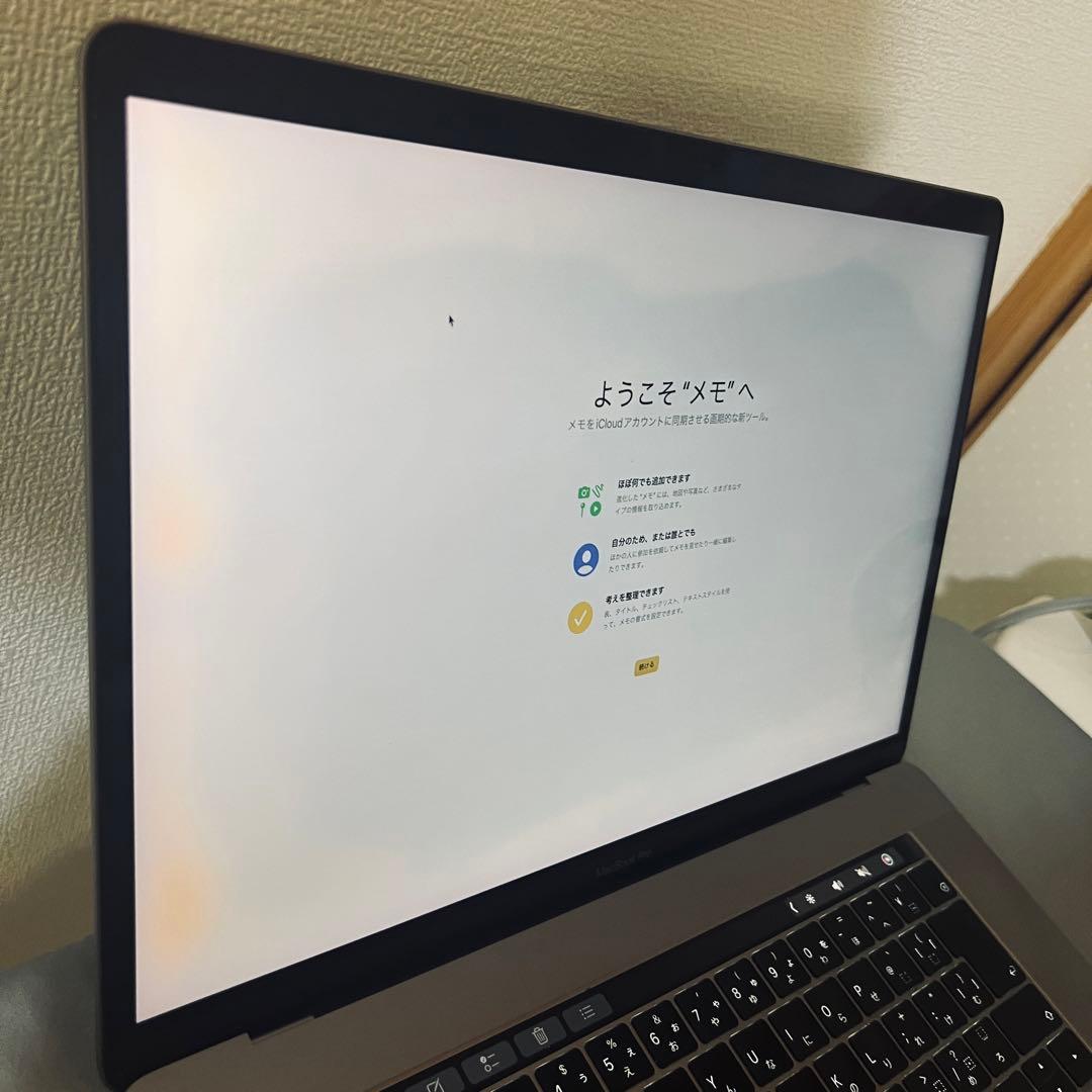 【高性能！】MacBook Pro 2019 16GB 512GB 15インチ
