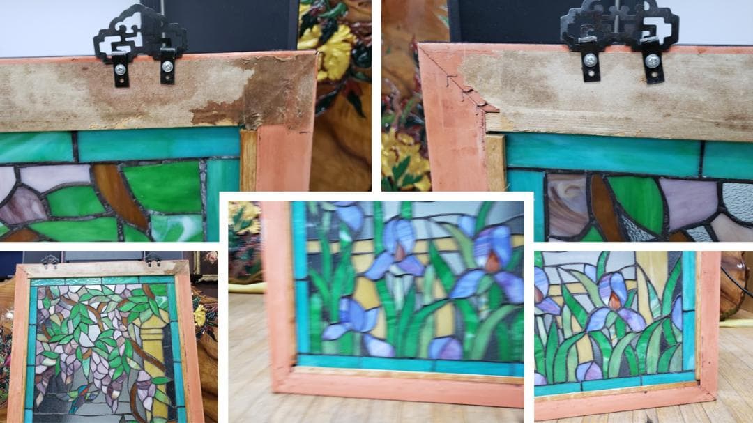 b12　壁掛け　ステンドグラス②