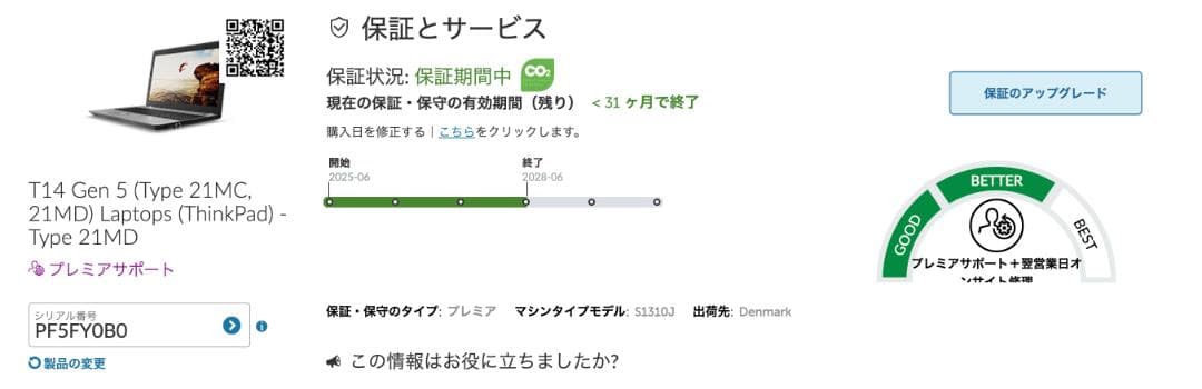Windowsノート本体 Lenovo ThinkPad T14 Gen 5 (AMD)