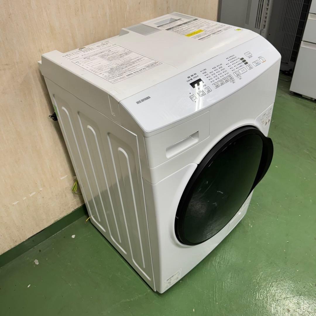 54★2022年製★アイリス　ドラム式洗濯機　8KG 熱乾燥付き　一人暮らし