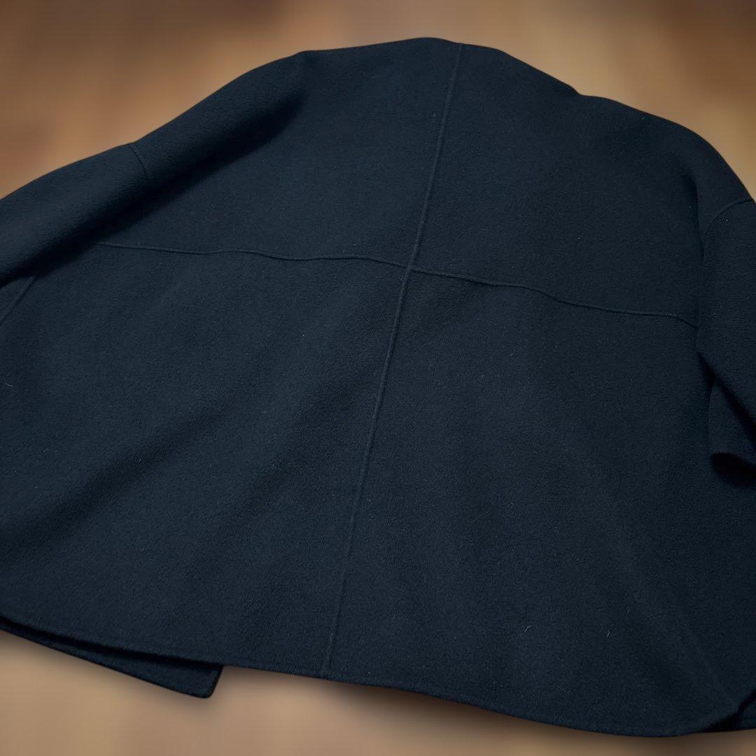 FRAMeWORK フレームワーク ハミルトンリバーフーディポンチョ　ネイビー