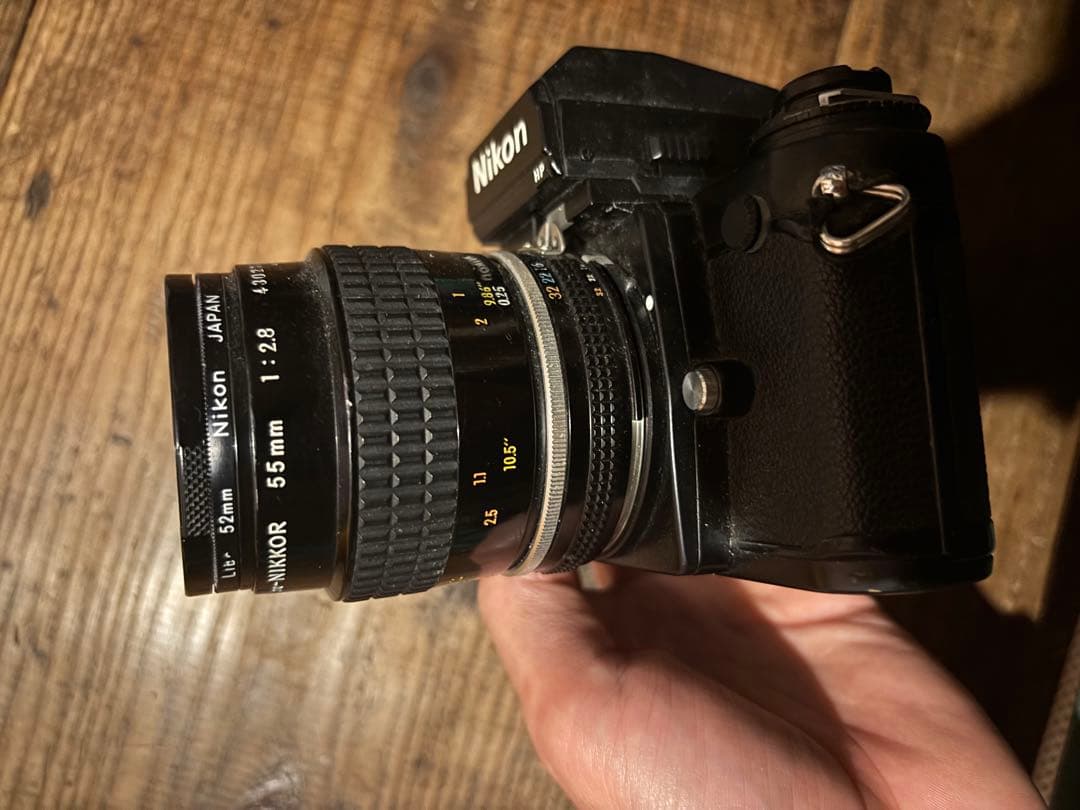 Nikon F3 一眼レフカメラ 28-80mmレンズ付き