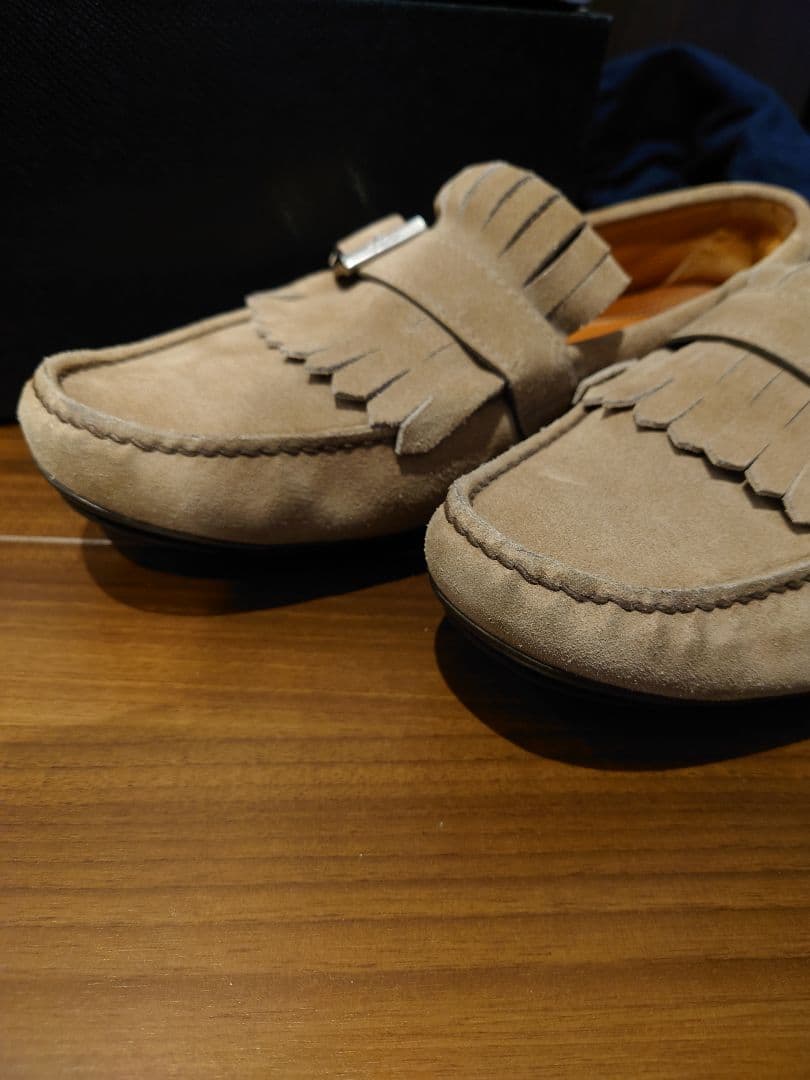 PRADA　ローファー　スエード　美品
