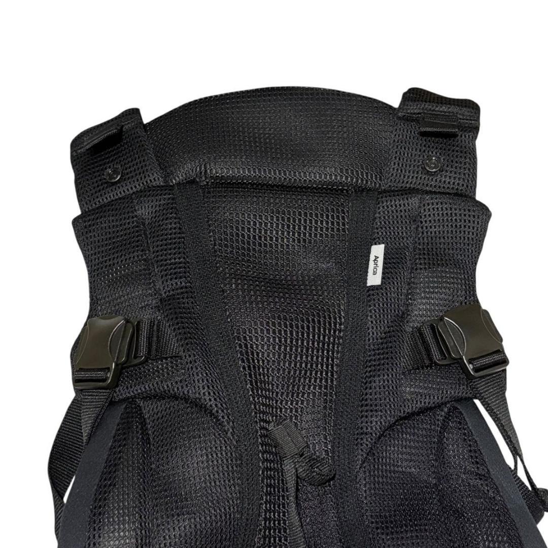 Aprica アップリカ　Laclis ラクリス メッシュ 抱っこ紐 ブラック