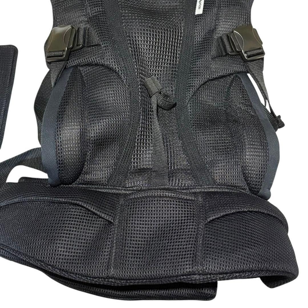 Aprica アップリカ　Laclis ラクリス メッシュ 抱っこ紐 ブラック