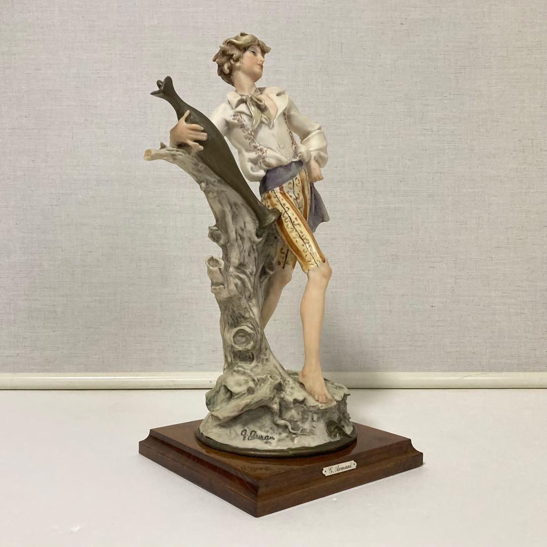 ジュゼッペアルマーニ 人形 少年 男性 置物 彫刻 レトロ ヴィンテージ