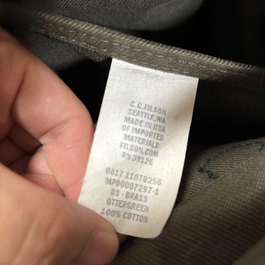 バッグ FILSON / USA 2WAY TWILL BRIEFCASE