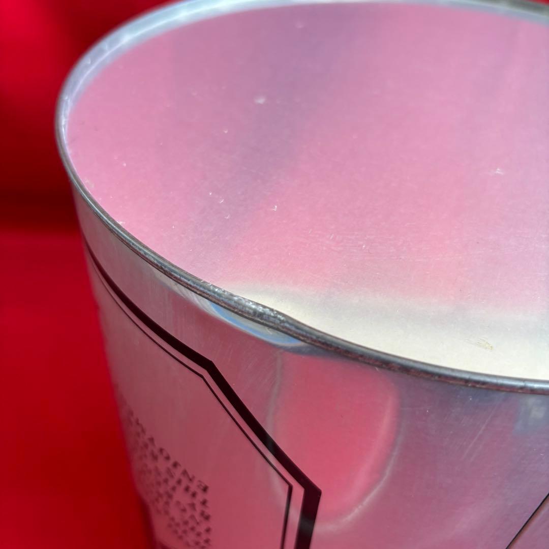 昭和レトロ アサヒスーパードライ ペール缶 チェア 収納 レッド