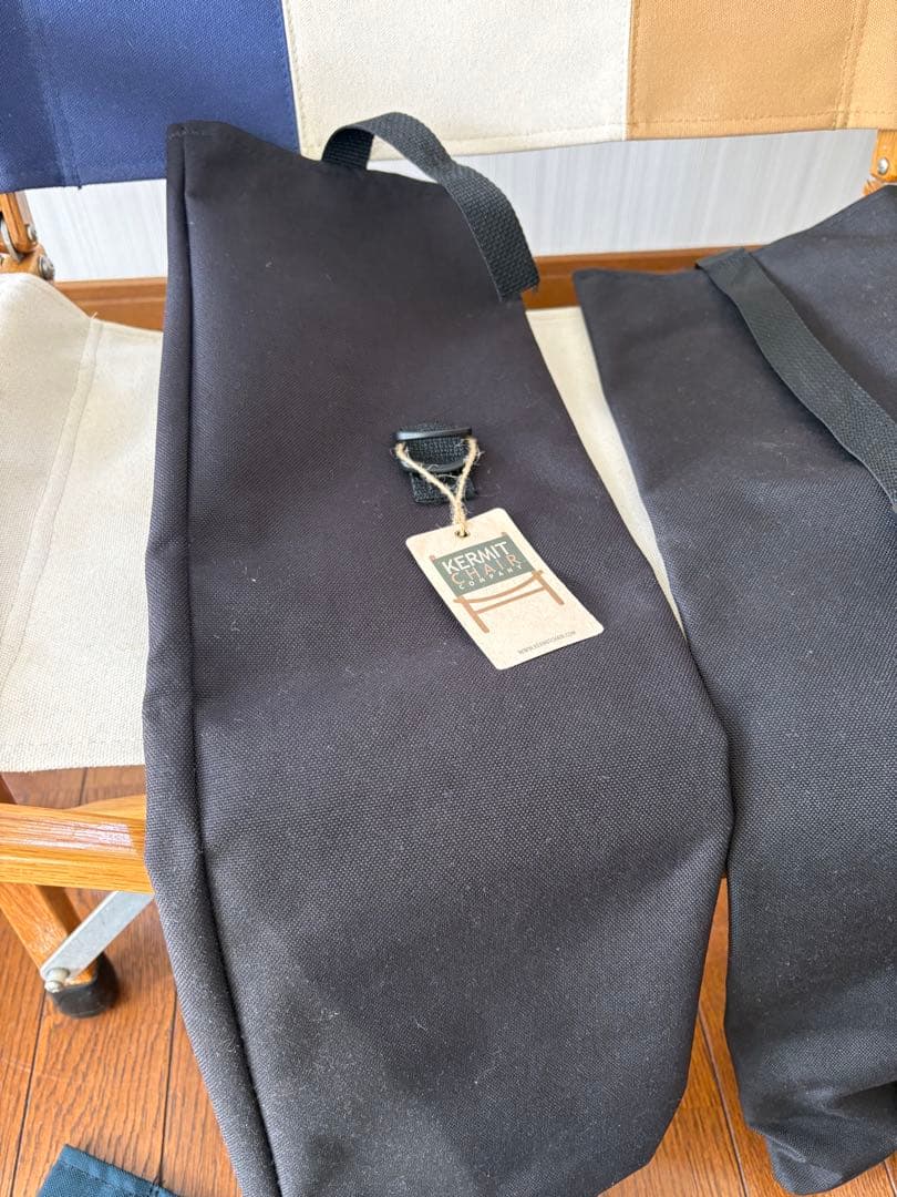 刻印有り カーミットチェア ワイド 2脚セット 純正シート付 コンダクターズ