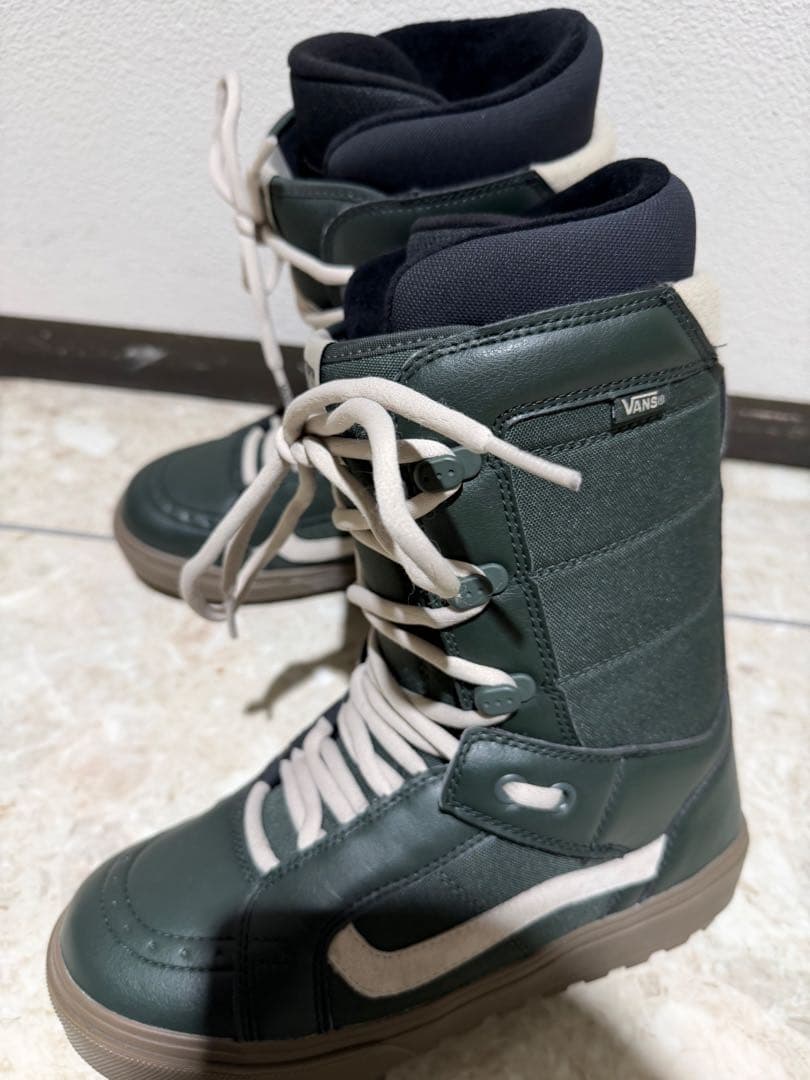 【未使用】VANS スノーボードブーツ ダークグリーン 27cm