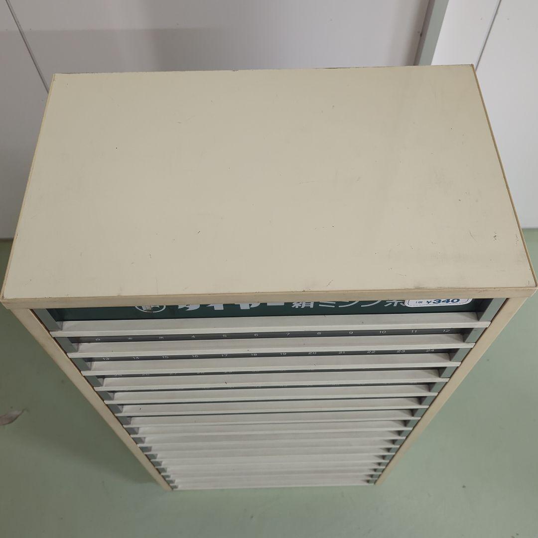 ♫タイヤー 絹ミシン糸 収納棚 収納引き出し 　什器 ミシン糸ケース昭和レトロ♫