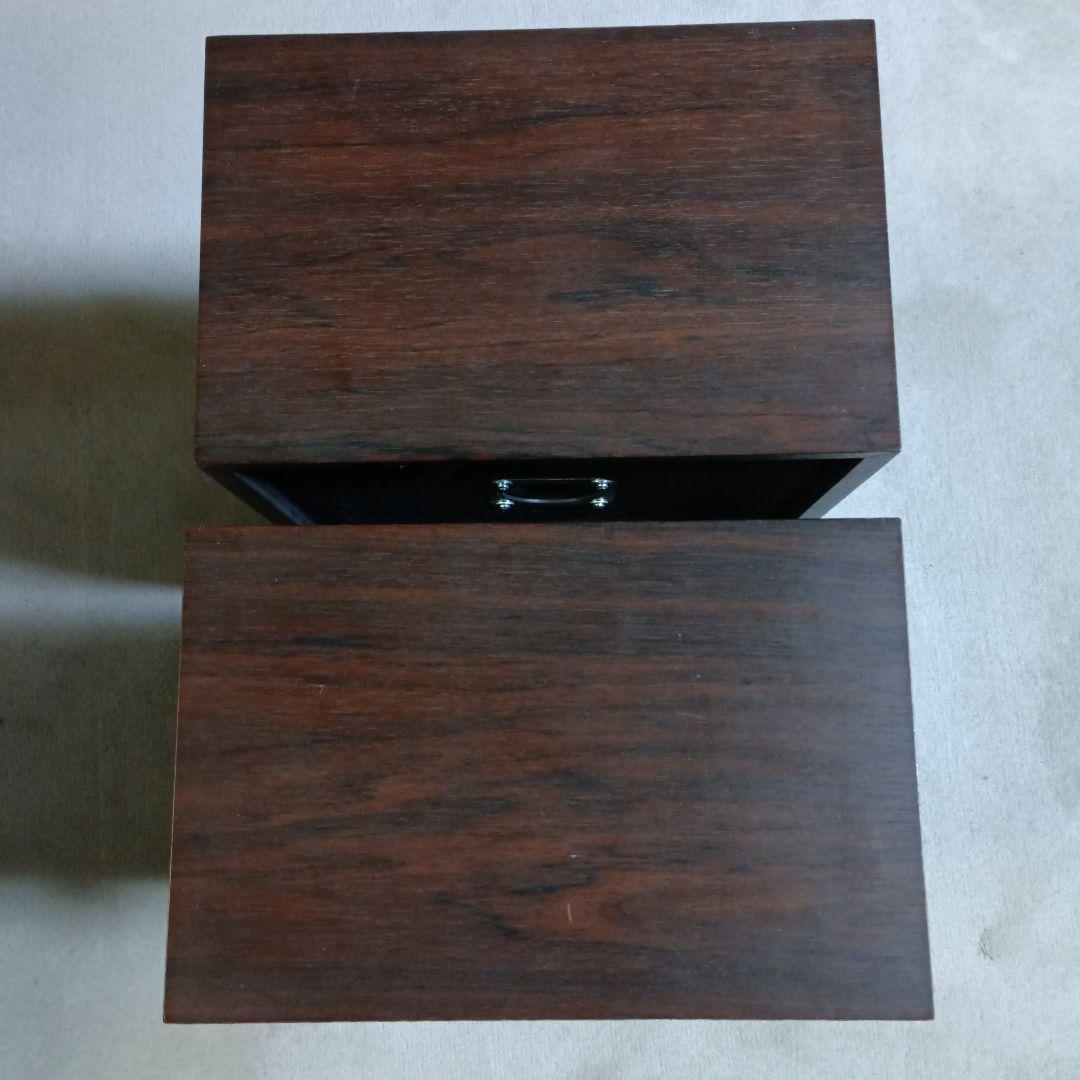 お買い得品　木製キャビネット 2ウェイスピーカーバスレフ 2本組1セット