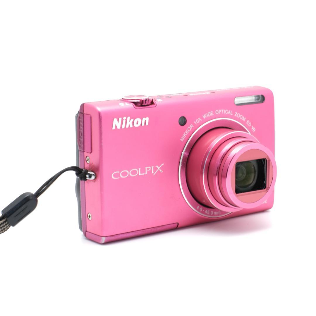 ❤️大人気　ニコン　Nikon COOLPIX S6200 ピンク　デジカメ