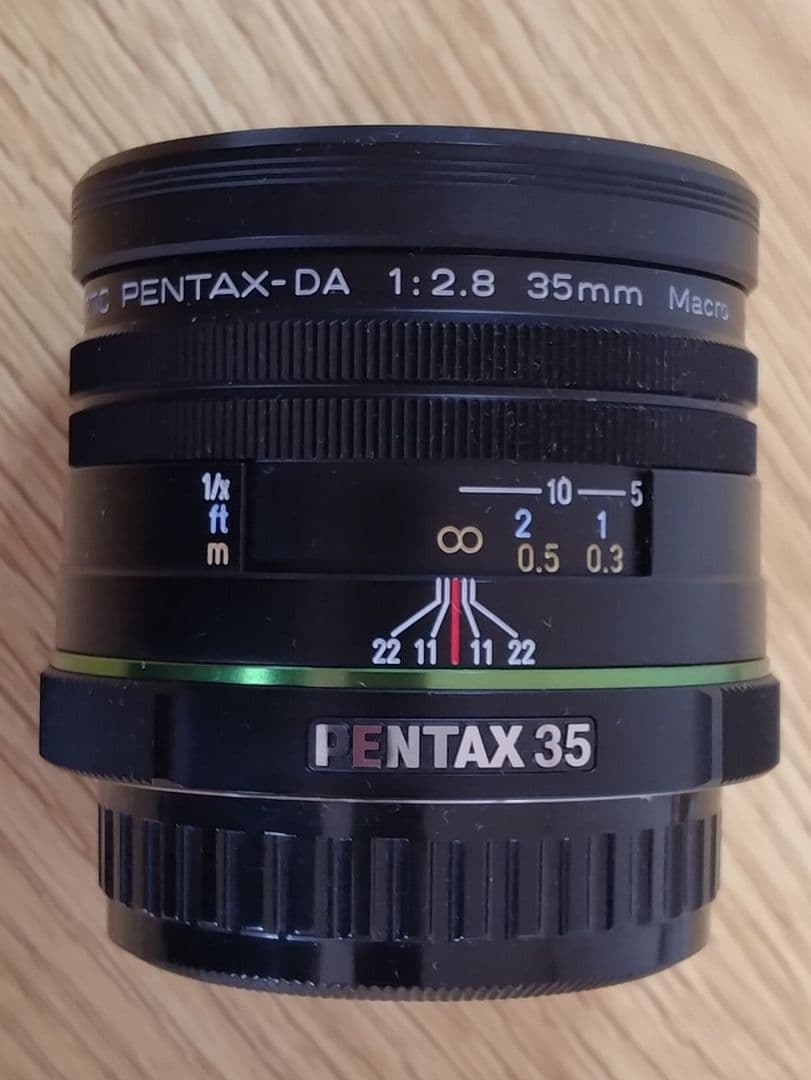 【ジャンク品】PENTAX DA 35mm f/2.8 Macro レンズ