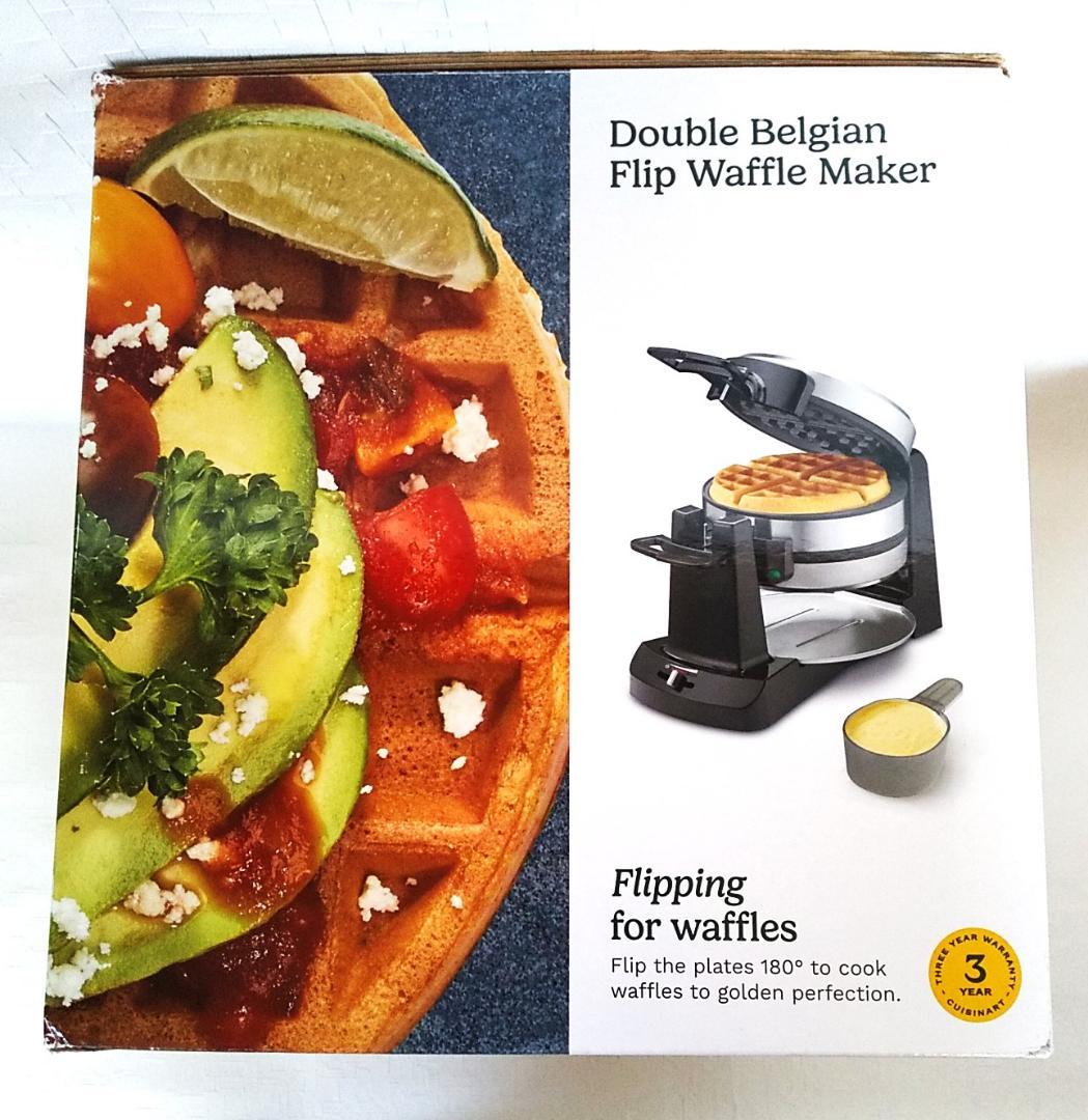 業務用 クイジナート フリップ式 ダブルワッフルメーカー WAF-F40