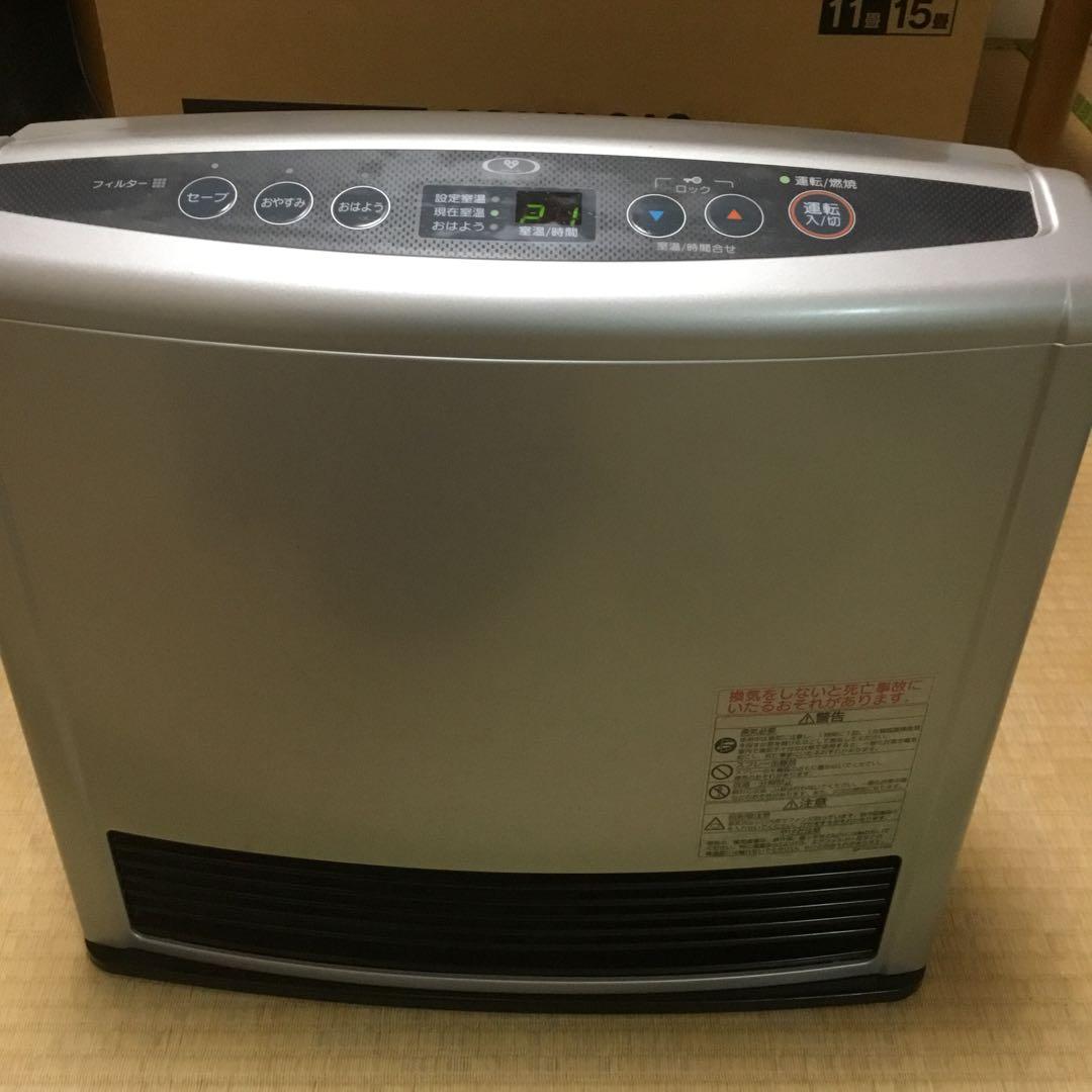 大阪ガスファンヒーター 8mガスコード付き　木造11畳