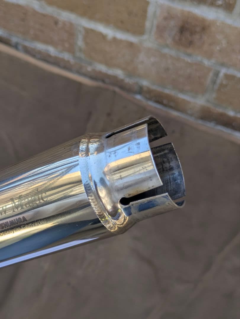 ヨシムラ サイクロン スリップオン CB400SF/SB用 排ガス証明書付