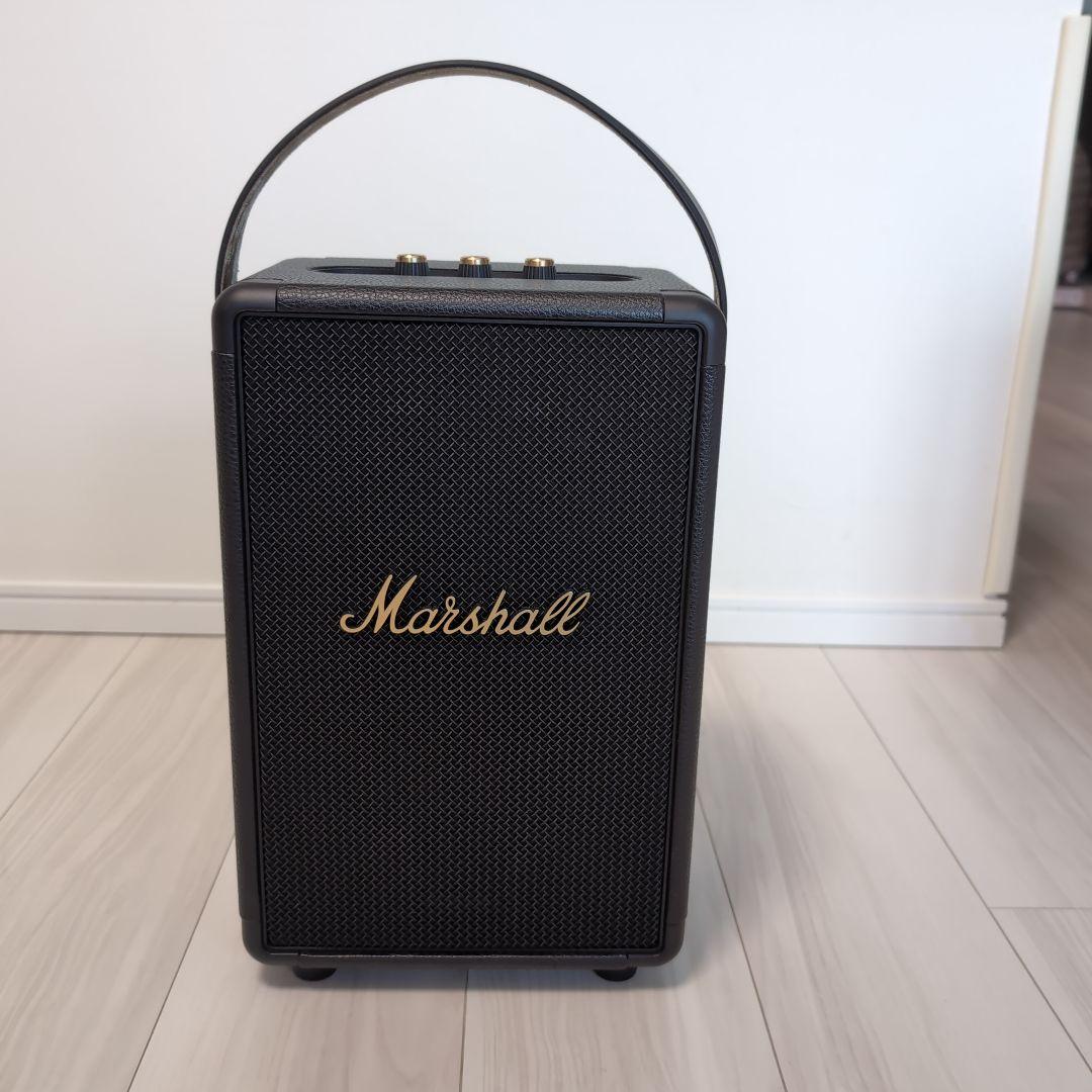 スピーカー・ウーファー Marshall TUFTON BLACK AND BRASS
