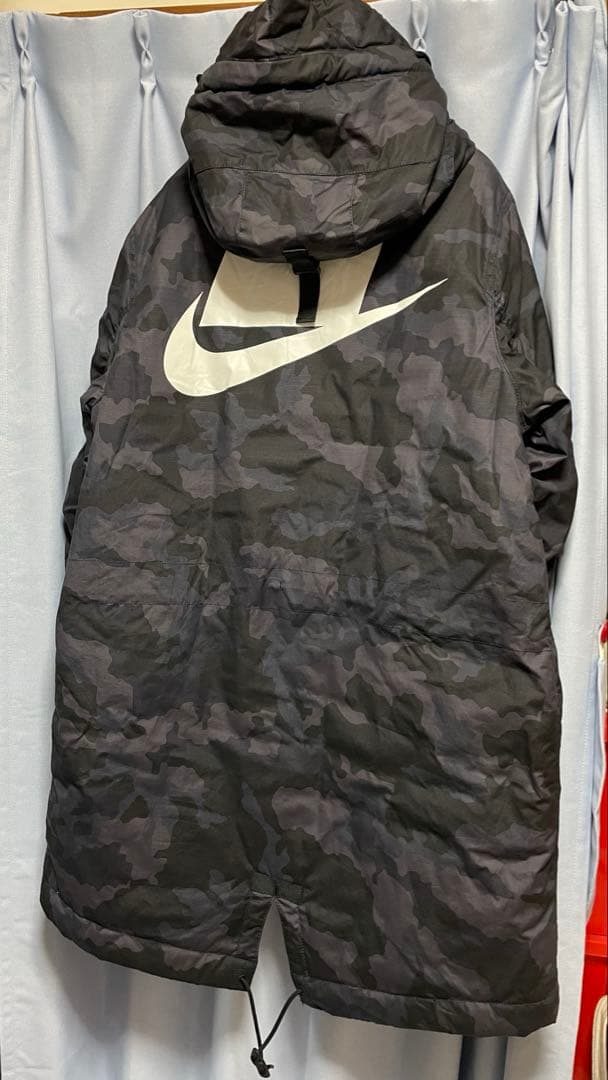 未使用NIKE NSW シンセティックフィルパーカー モッズコート 迷彩 XL