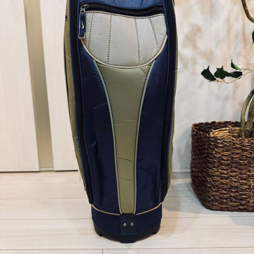 希少　NIKE キャディバッグ ゴルフバッグ BG0229 ネイビー