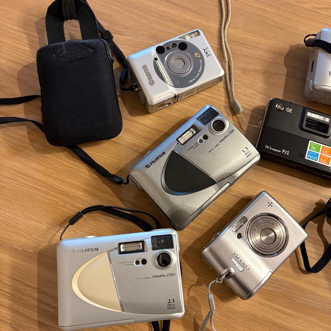 動作未確認　デジタルカメラ　7点