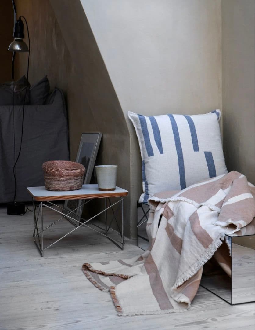 ELVANG ブランケット ソファカバー（Lyme Grass throw）