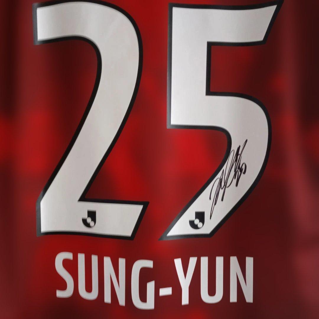 北海道コンサドーレ札幌 SUNG-YUN 2023年オーセンティックユニフォーム
