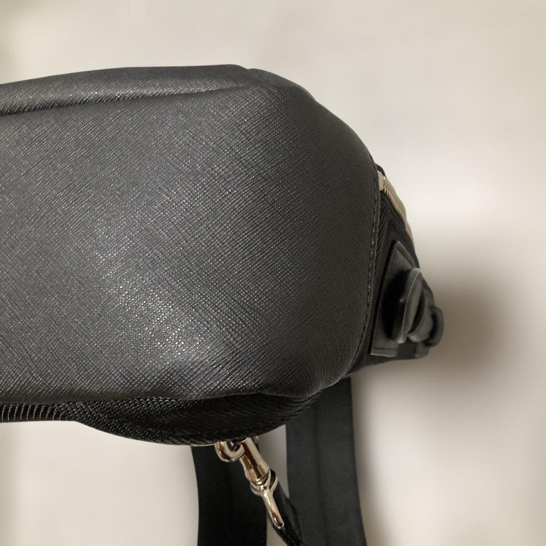 TAKEO KIKUCHI 黒 2WAY ビジネスバッグ ナイロン 合成皮革