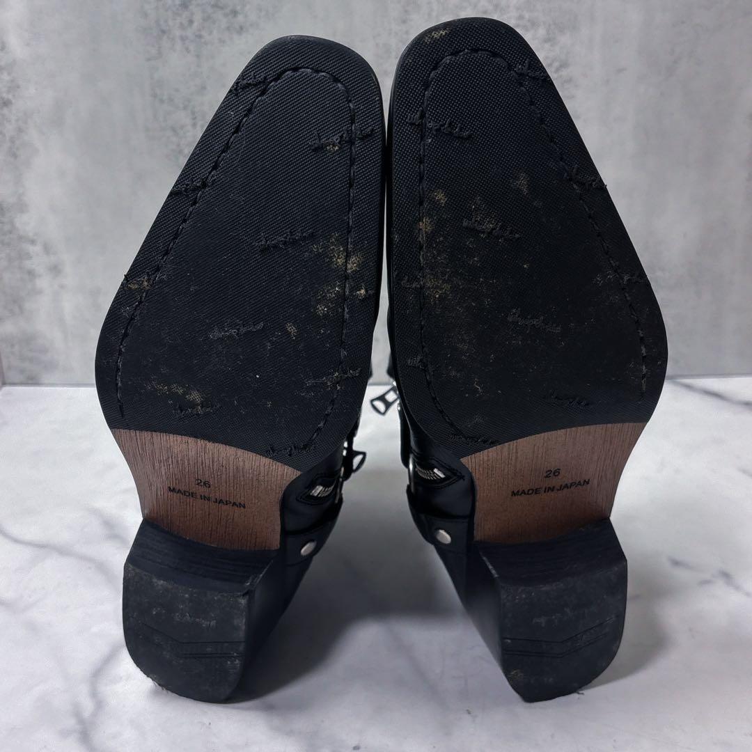 美品 Whoop-de-doo Y2K リングブーツ ヒールブーツ サイドジップ