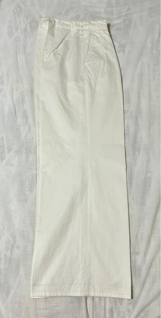【美品】AURALEE CHINO TUCK WIDE PANTS 1
