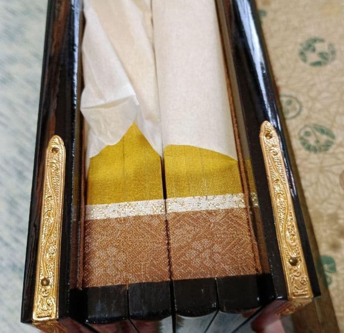 お雛様用　屏風18号　六曲屏風