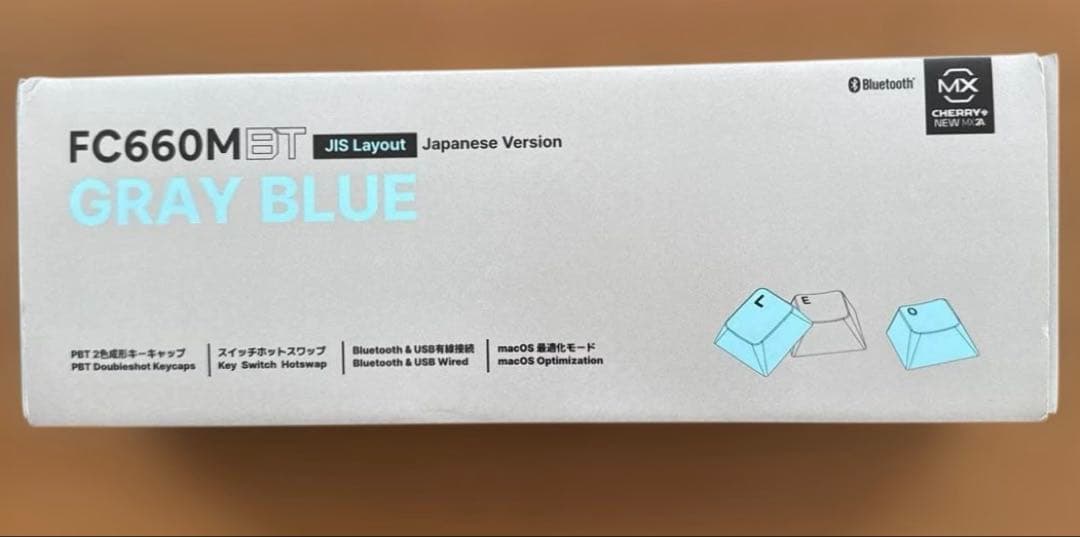 LEOPOLD FC660MBT レオポルド 日本語配列 ブルー　赤軸
