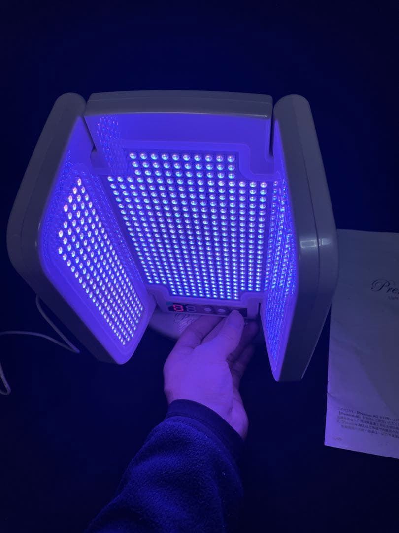 プレミアムJ6 アグレックス 光エステ LED美顔器　1387