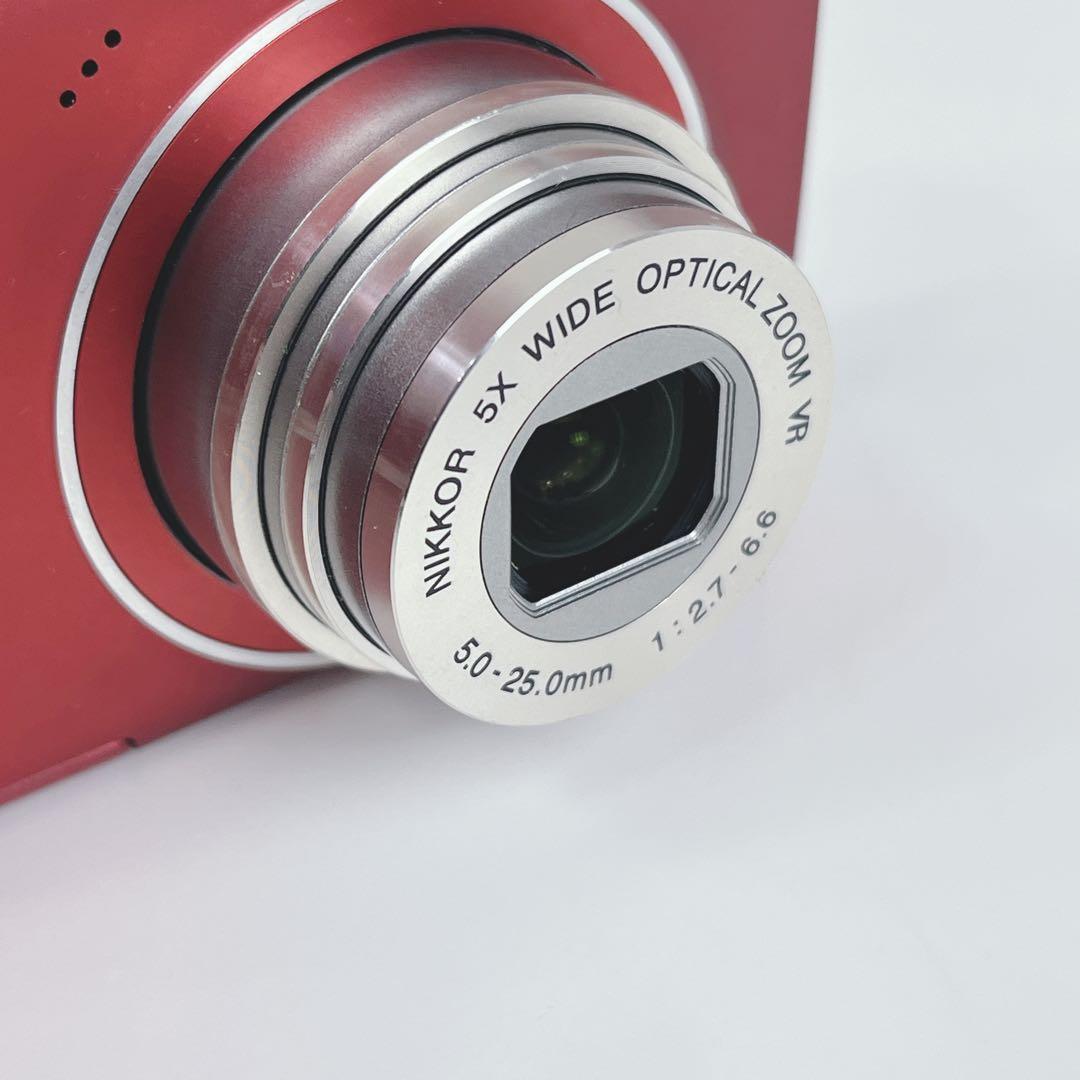 【美品】Nikon COOLPIX S5100 レッド