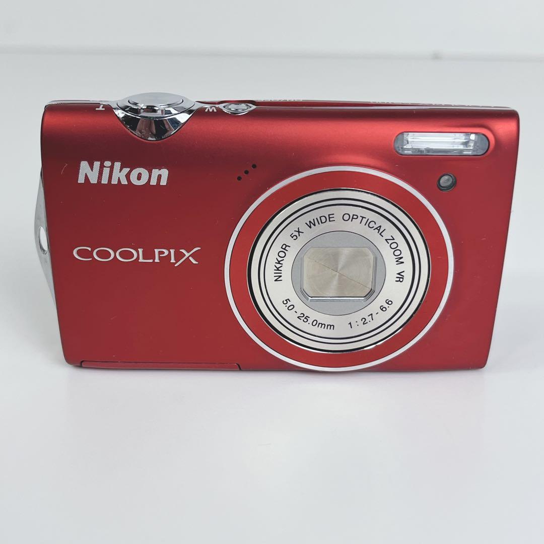【美品】Nikon COOLPIX S5100 レッド