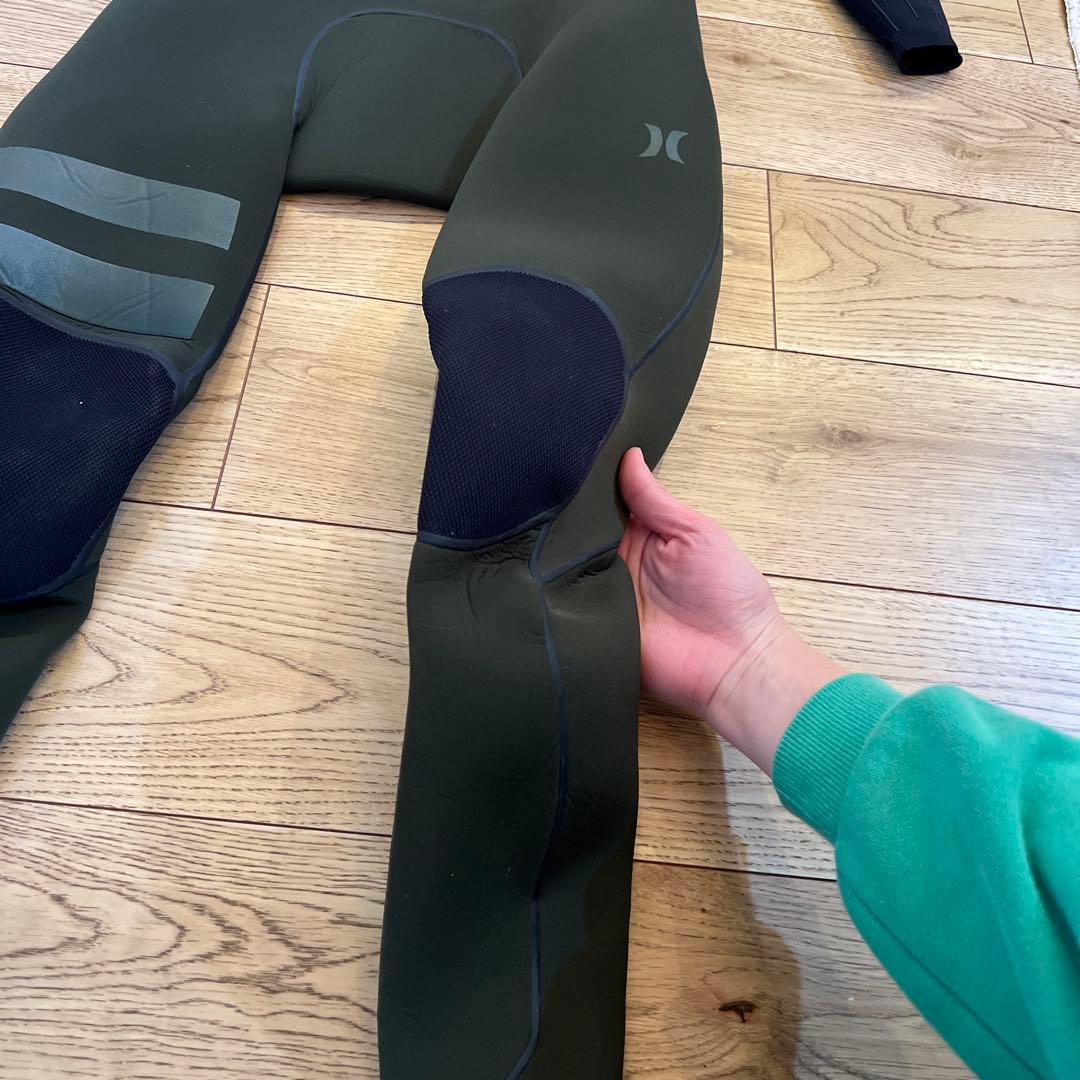 ハーレー　4/3mmジャーフル　STサイズ　カーキ