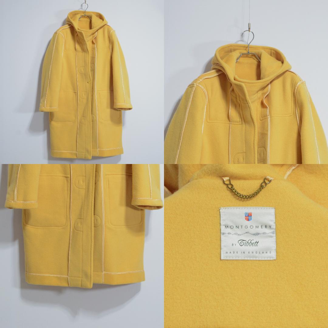 超極上品 レア色 ムーアブルック チベット社 ダッフルコート イエロー 36