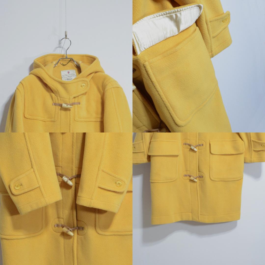 超極上品 レア色 ムーアブルック チベット社 ダッフルコート イエロー 36