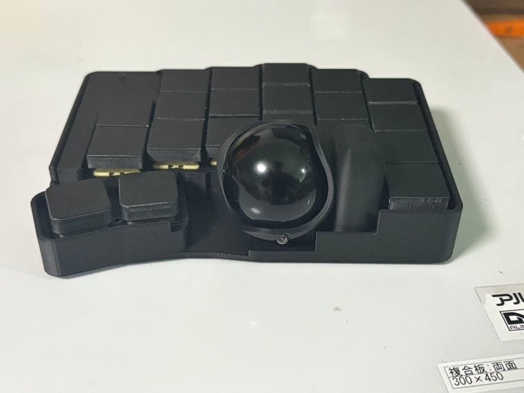 Bluetooth無線Keyball39 ロープロ書斎モデル マットブラック