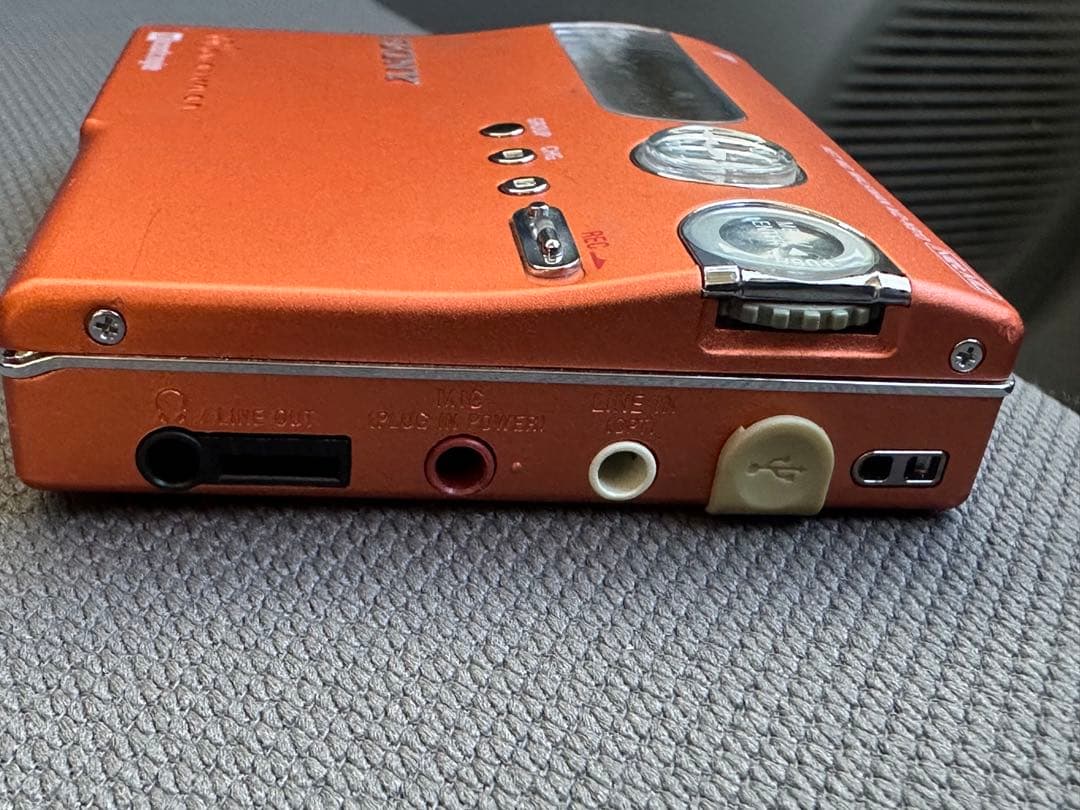 SONY ポータブルMDレコーダー MZ-N910 オレンジ