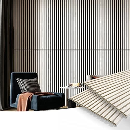 Art3d 2枚 きゅうおんパネル 壁 吸音パネル ウッド ウォールパネル 木a