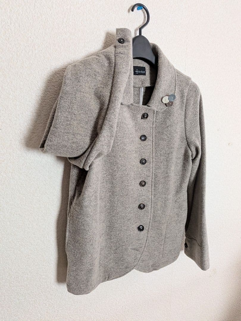 【新品/未使用】Sa-Rah　ラウンドカーディガンジャケット　日本製