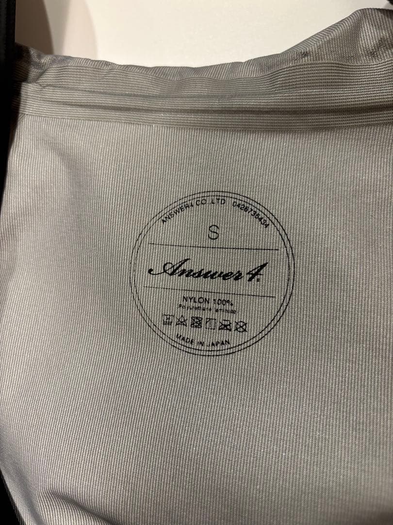 美品　Answer4 NeoShell Jacket 01 ネイビー　サイズS