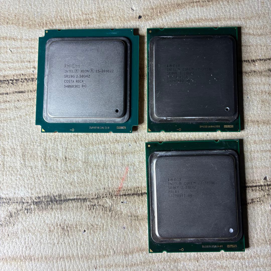 x79ジャンクまとめ P9X79 DELUXE / X9SRA / Xeon他