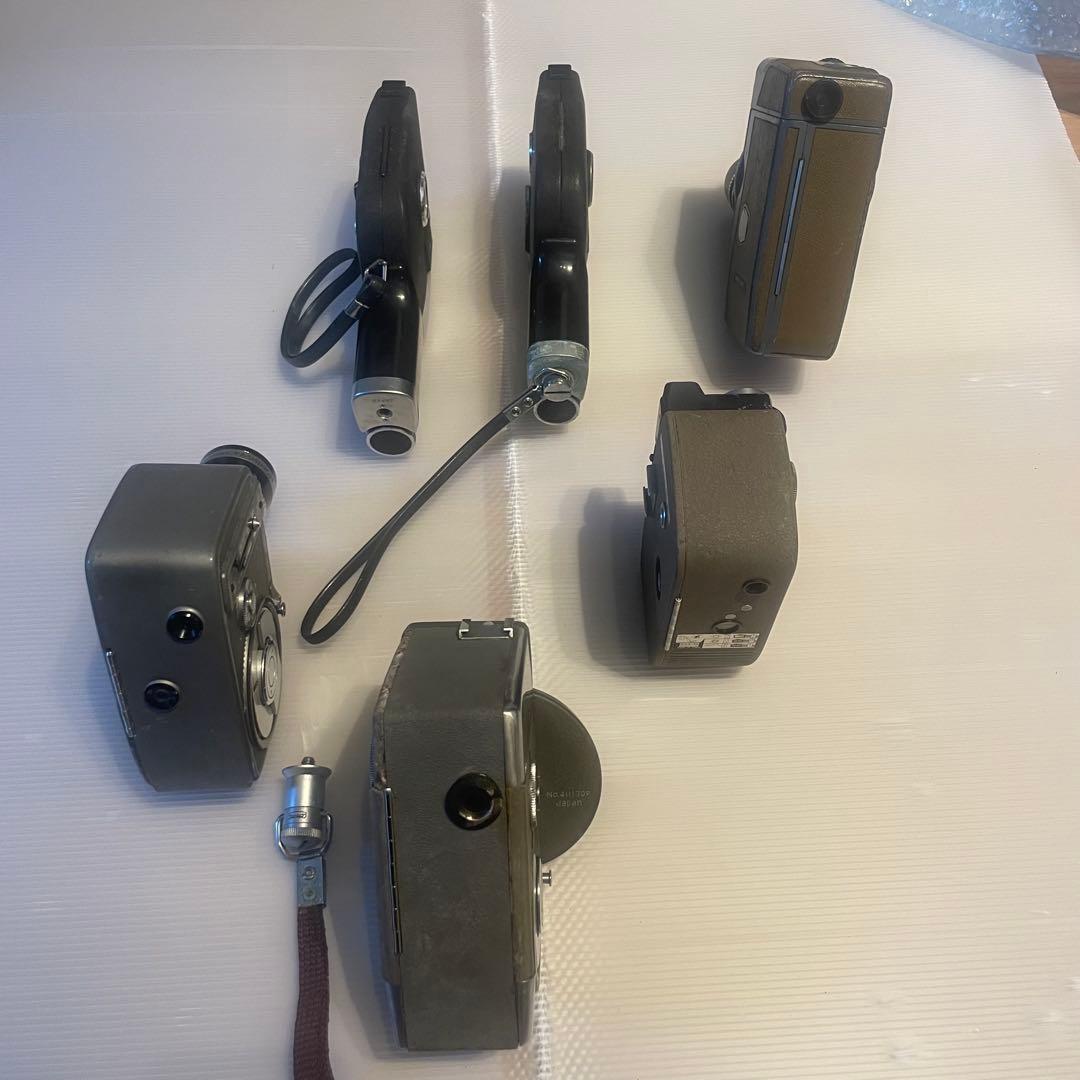【ジャンク】fujica Yashica 8mmなど カメラセット 6点