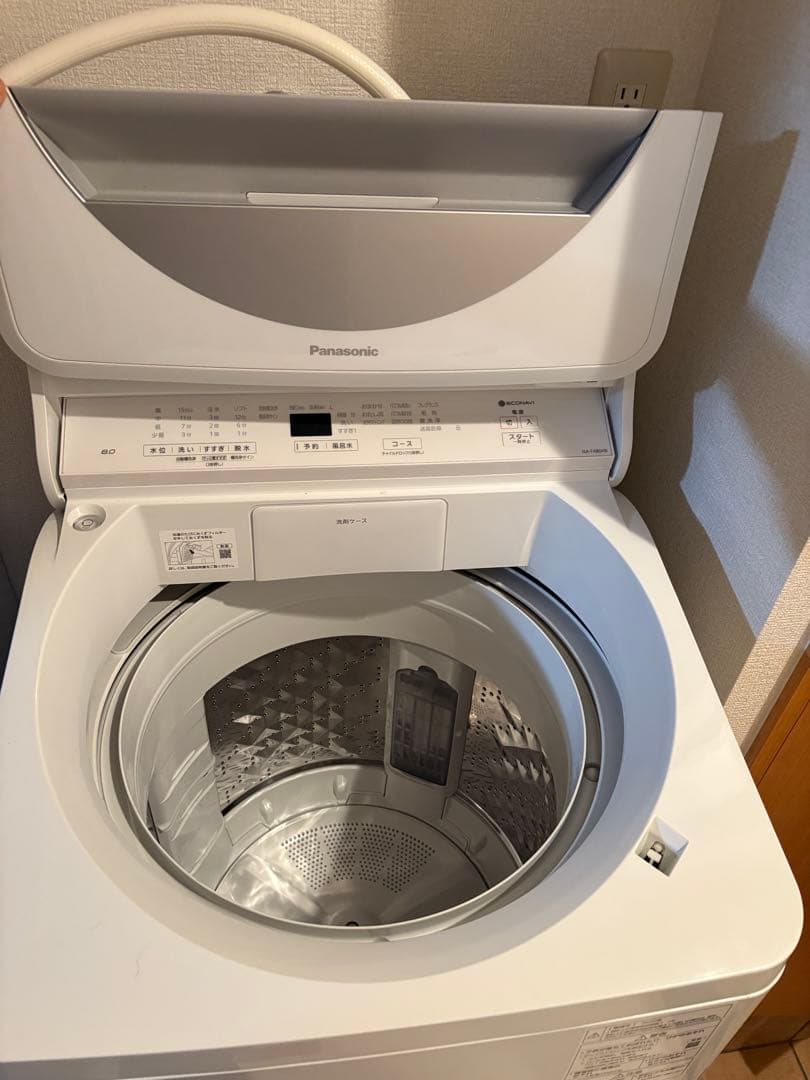 Panasonic NA-FA80H8 縦型洗濯機 本体