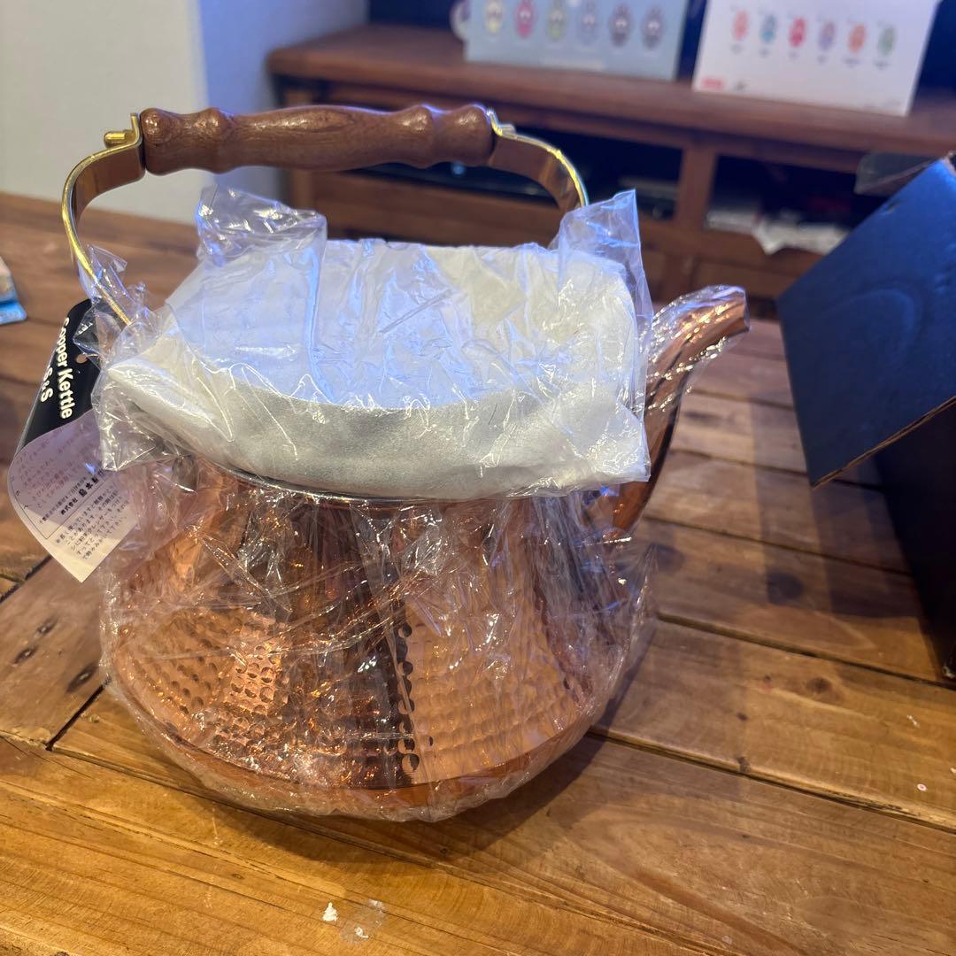 Shimamoto 銅製ティーケトル 未使用　島本製作所