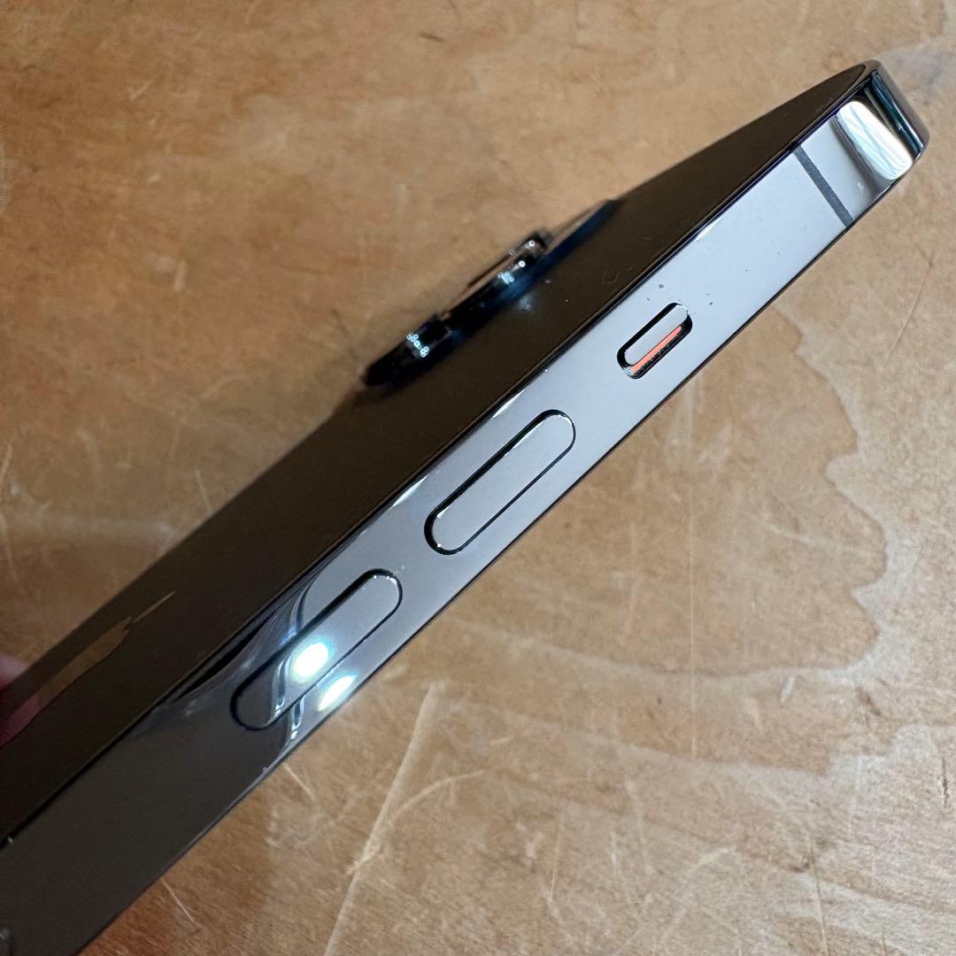 【美品】iPhone12 Pro Max 256GB グラファイト SIMフリー