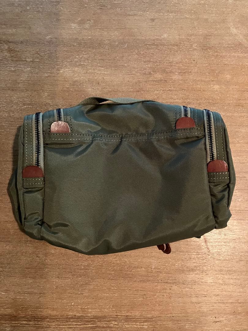 RRL グリーン ナイロンキャンバス トラベルポーチ　未使用品